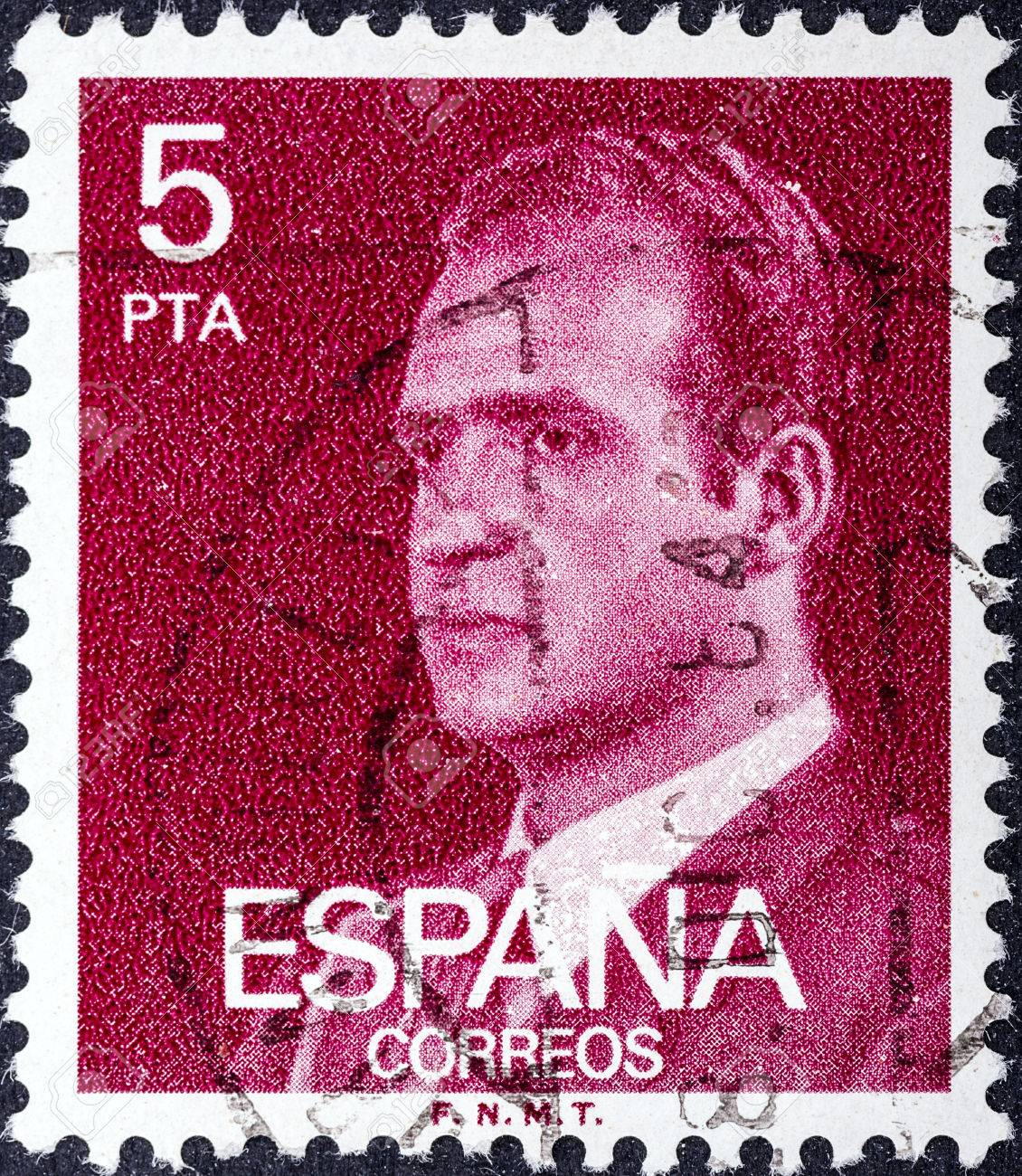 Espagne Circa 1976 Un Timbre Imprime En Espagne Montre Un Portrait Du Roi Juan Carlos Ier D Espagne Sans Inscription Avec Fnmt Empreinte De La Serie Roi Juan Carlos I Circa 1976 Espagne Circa 1976 Un Timbre Imprime En Espagne Montre Un Portrait Du Roi Juan Carlos Ier D Espagne Sans Inscription Avec Fnmt Empreinte De La Serie Roi Juan Carlos I Circa 1976