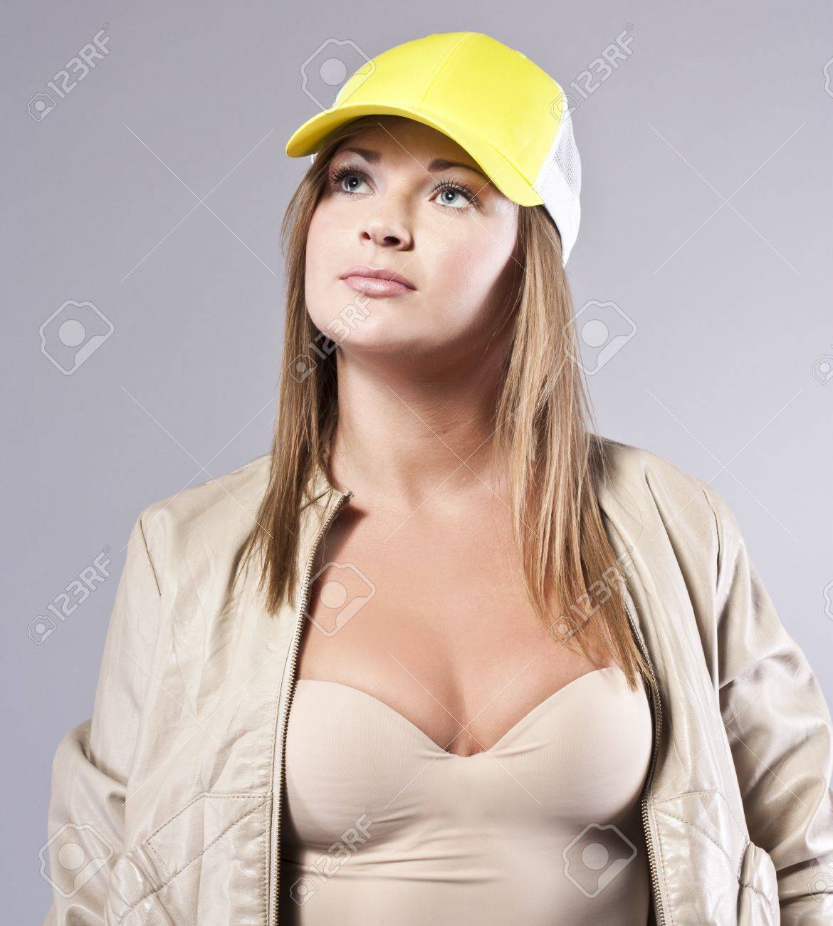 women in baseball hats