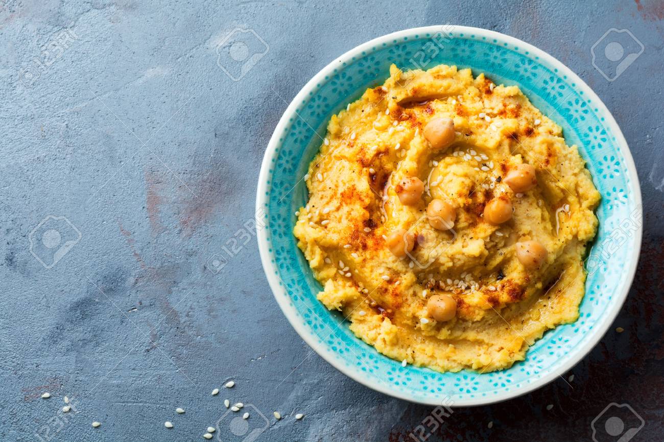 hummus chickpeas with spices