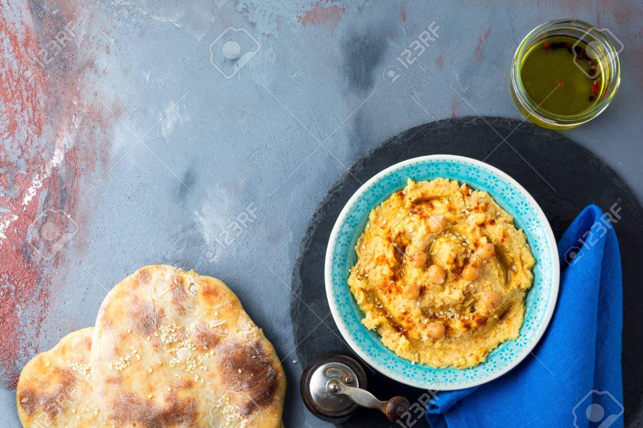 hummus chickpeas with spices
