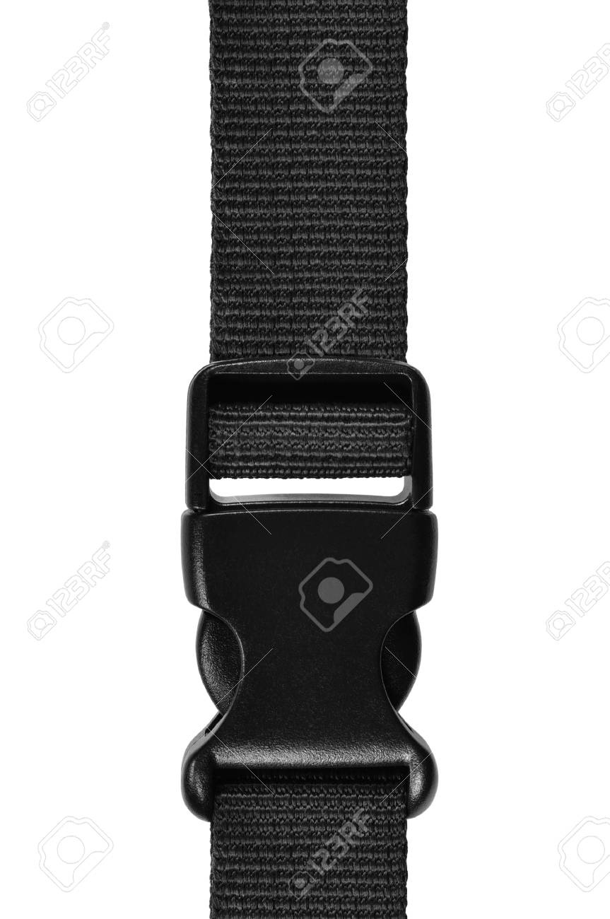 black nylon belt