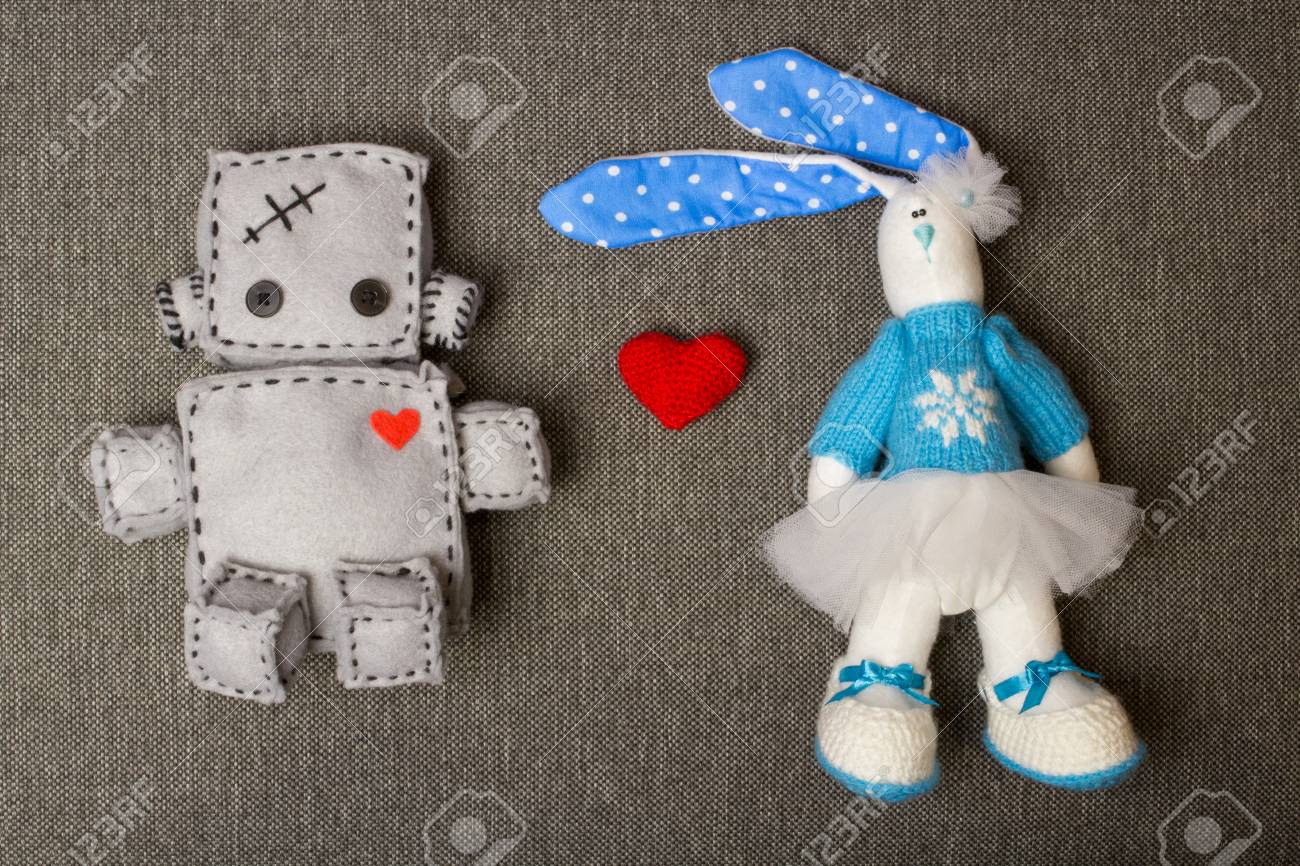 robot bunny toy