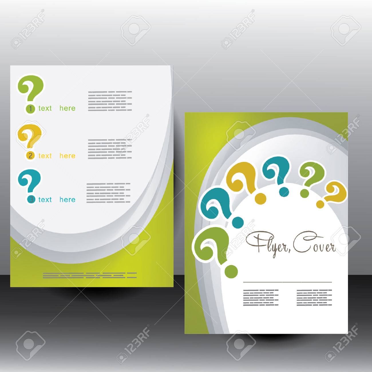 professional business flyer template brochure or cover design