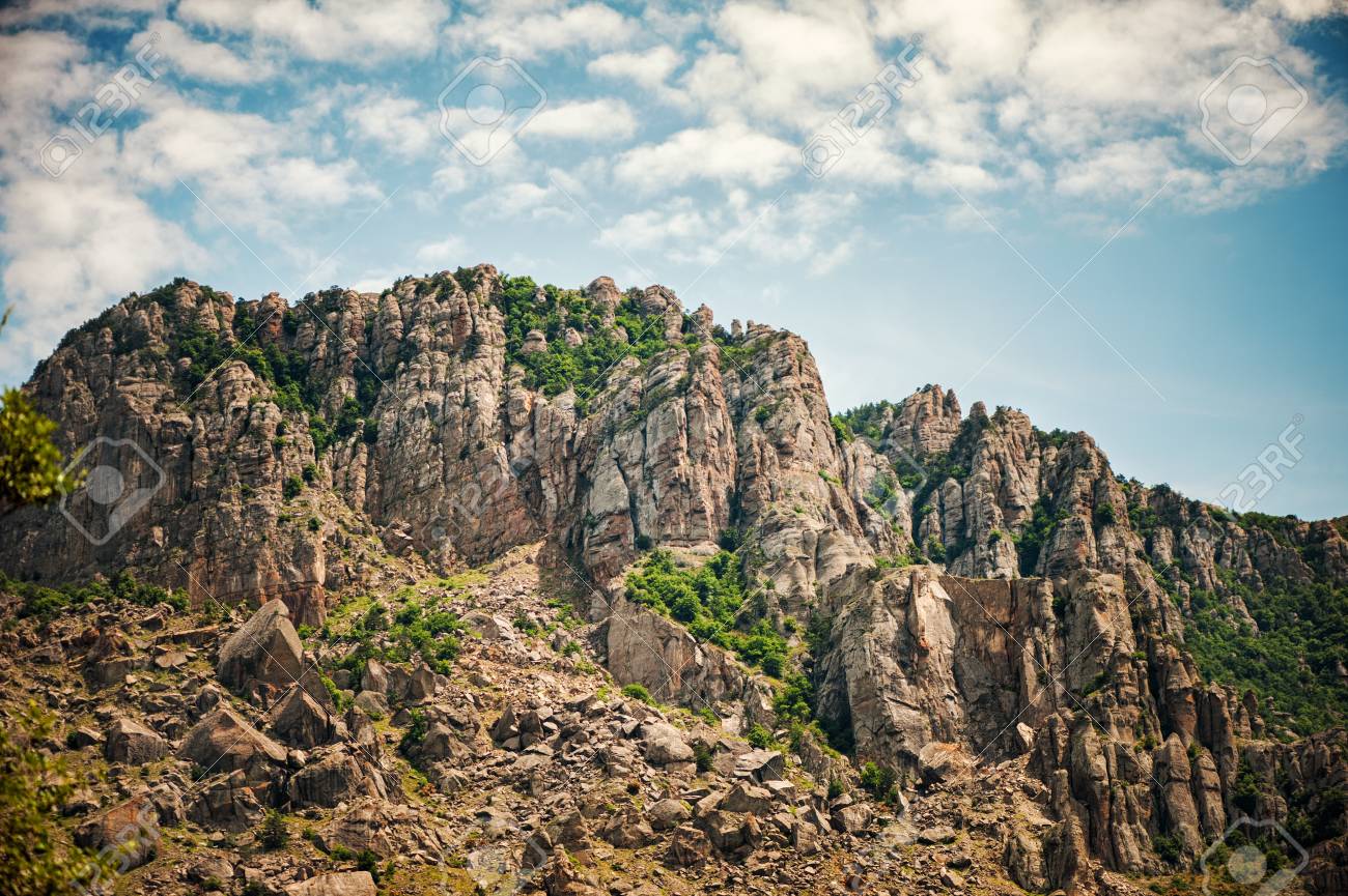 Valley of Ghosts in the Crimea Valley of Ghosts in the Crimea