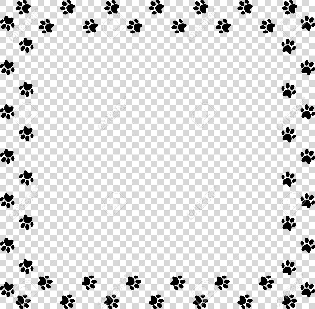 paw print with transparent background