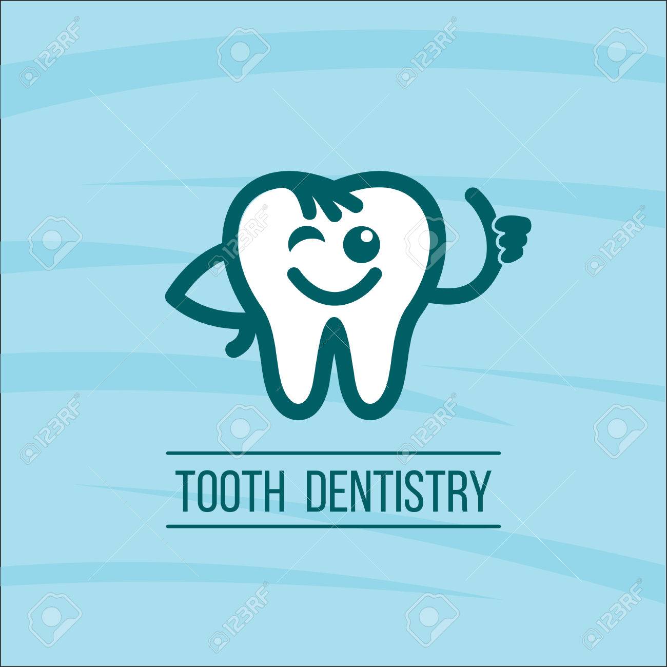 dentist tooth logo design template dental clinic logotype royalty