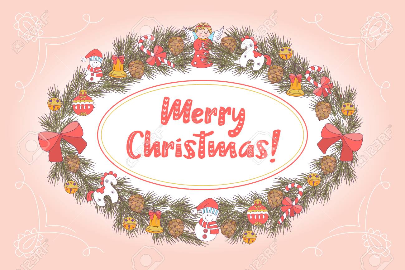 merry christmas vector christmas