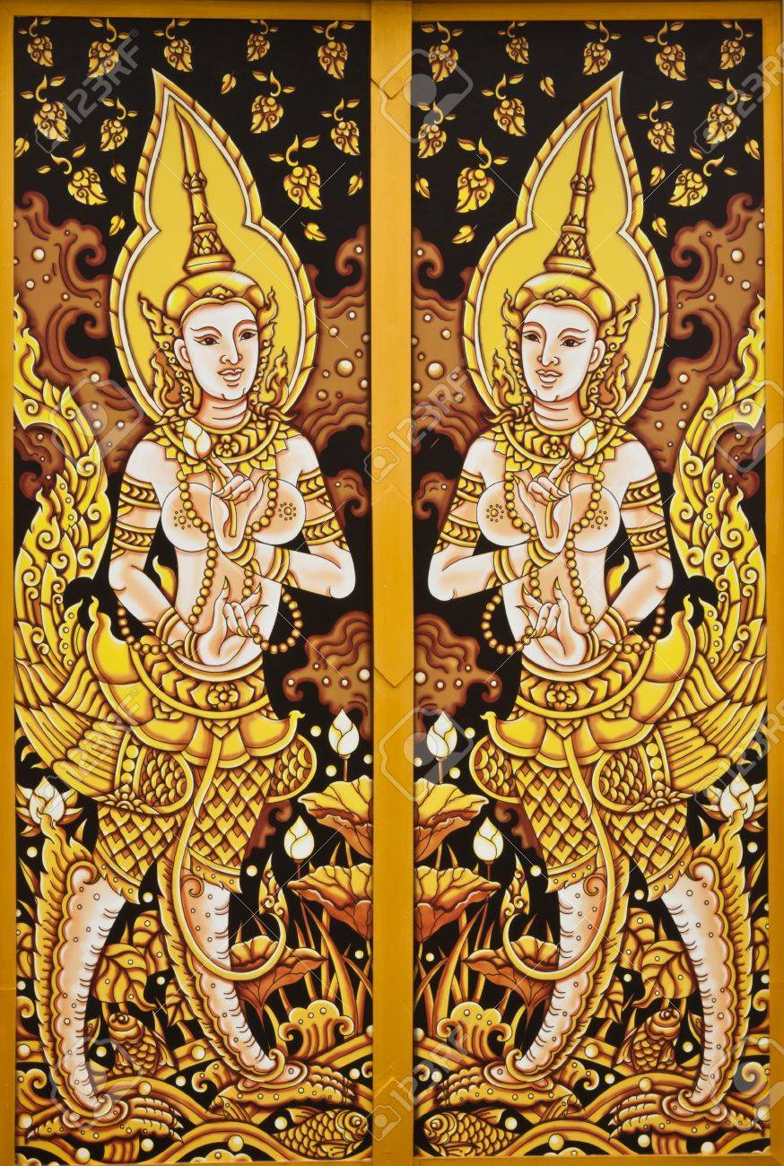 タイの絵画芸術の写真素材・画像素材 Image 12297118