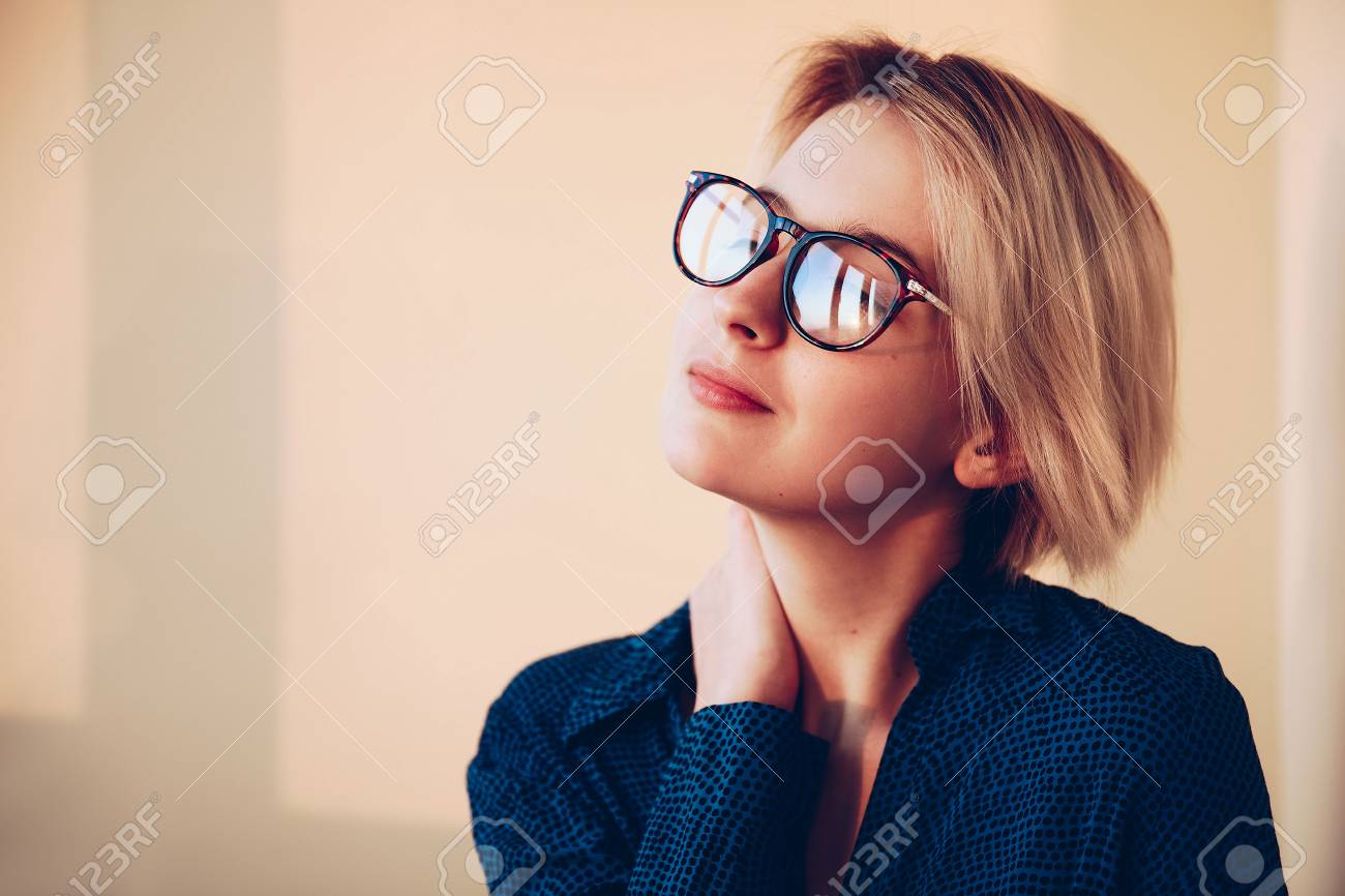 Johnny Holmes Porn Star Blonde Woman With Glasses