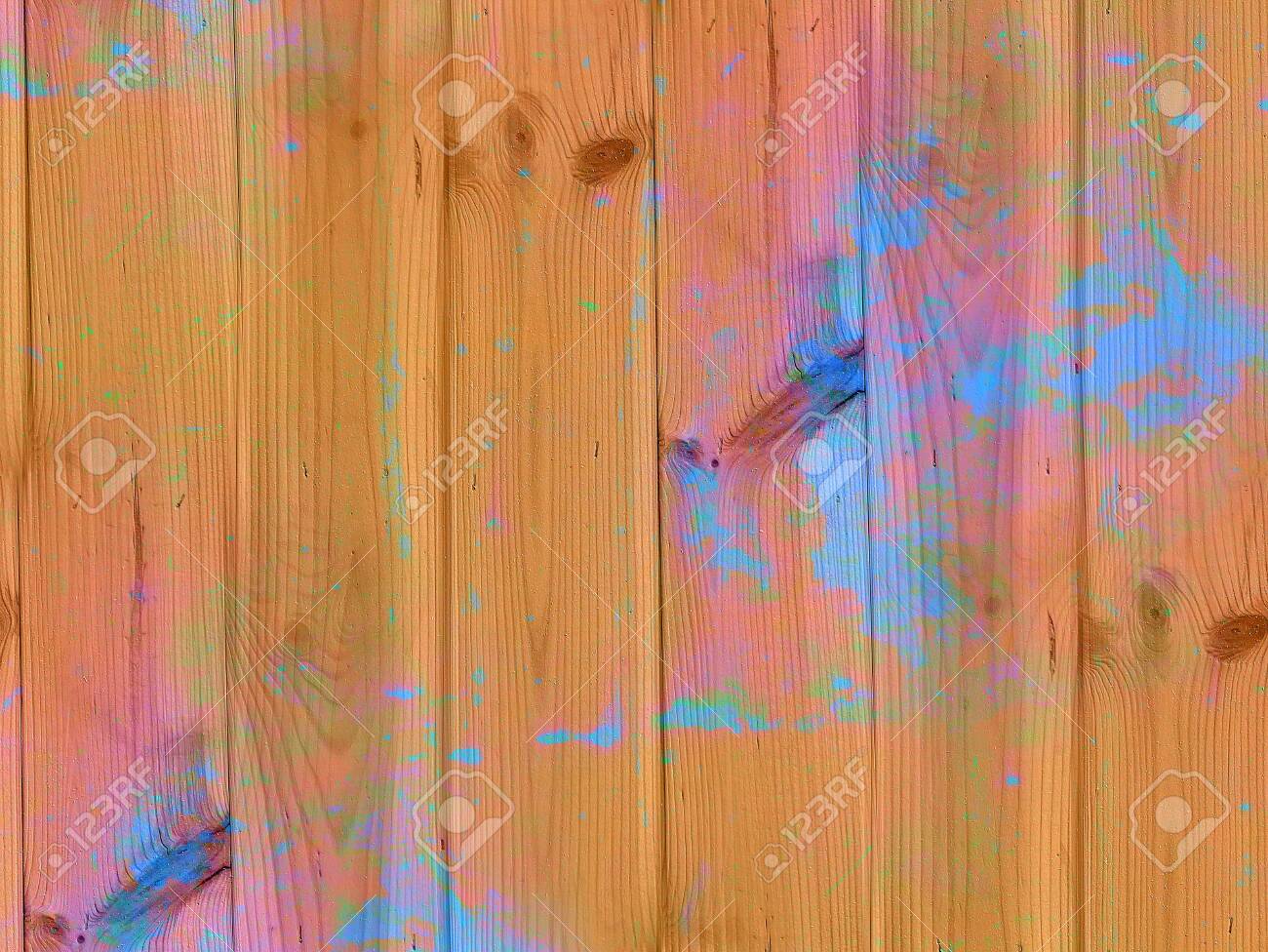 Texture of old wood. Colorful grunge background. Damaged surface. - 133797826 Texture of old wood. Colorful grunge background. Damaged surface. - 133797826