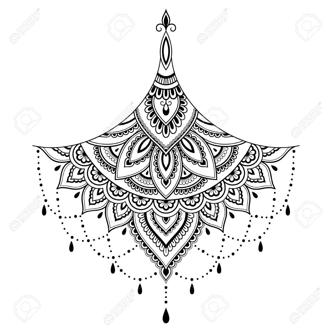 henna tattoo flower template mehndi style set of ornamental patterns in the oriental style royalty free svg cliparts vectors and stock illustration image 84349059