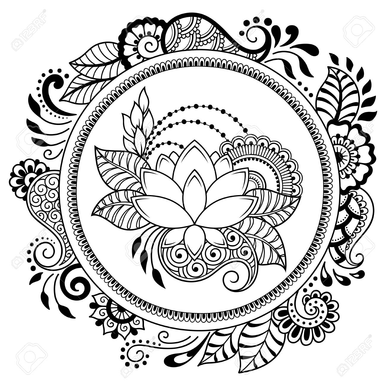 64 Gambar Ornamen Henna Paling Bagus 64 Gambar Ornamen Henna Paling Bagus