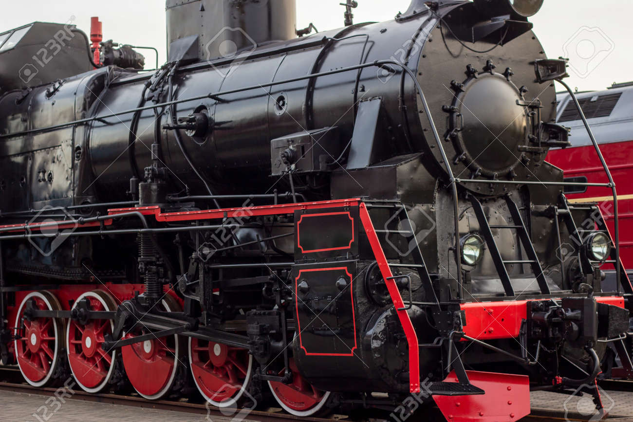 GRANT 1872 蒸気機関車 黒と赤 GRANT 1872 蒸気機関車 黒と赤 GRANT 1872 蒸気機関車 黒と赤 -