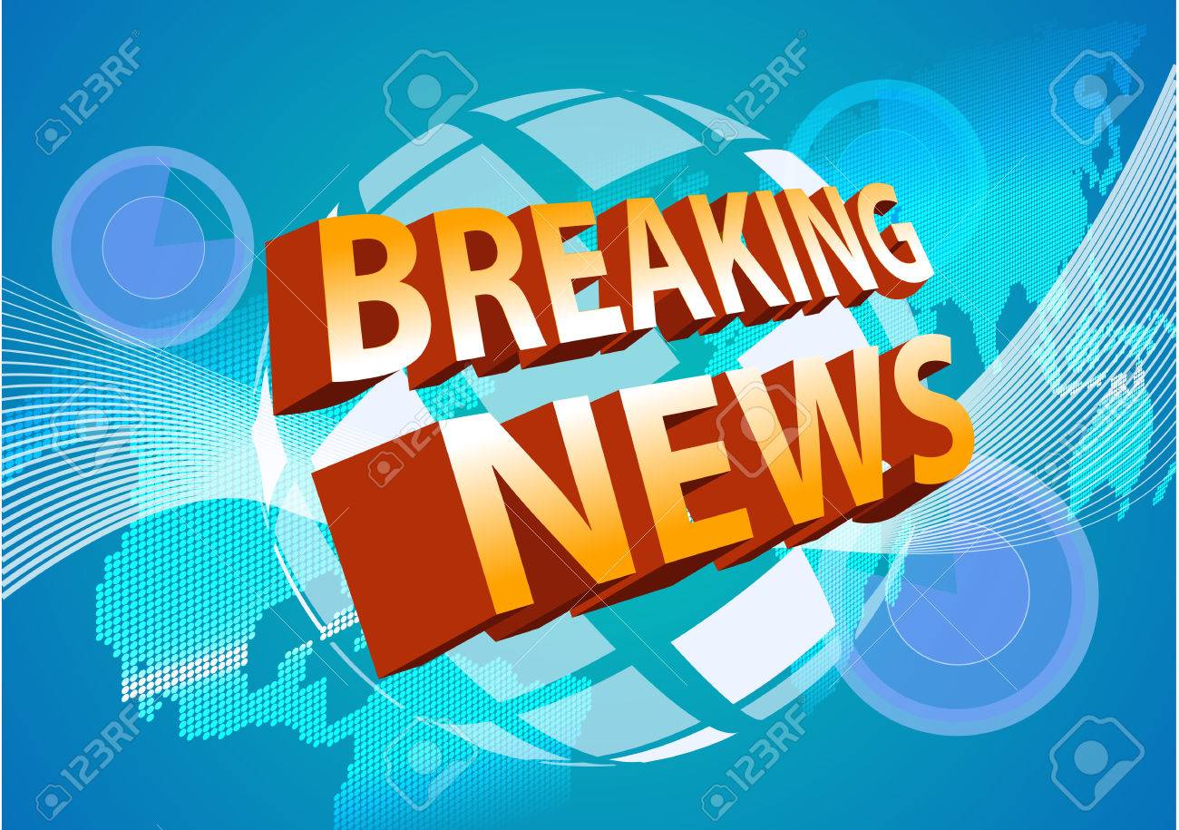 ニュース速報の背景のイラストのイラスト素材 ベクタ Image
