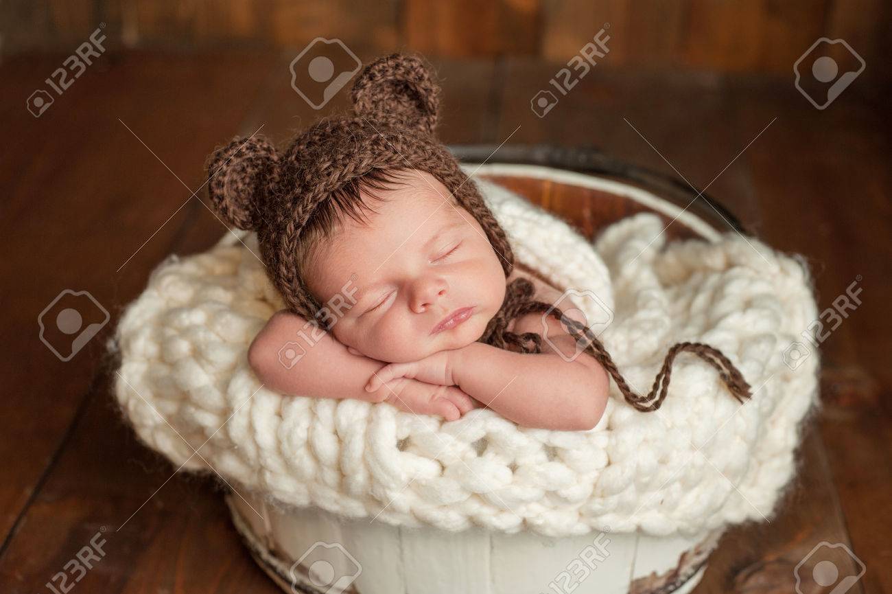 newborn bear hat
