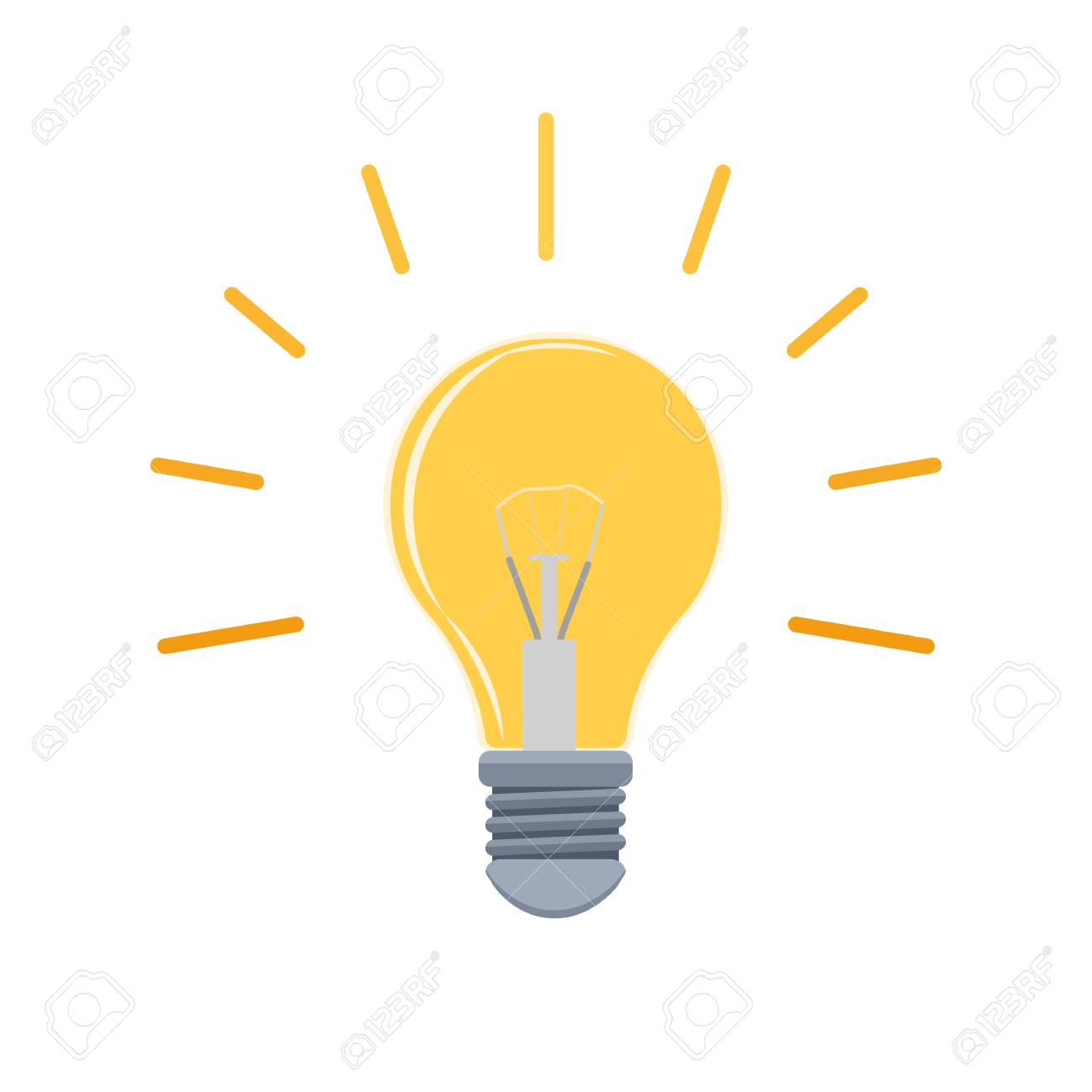 アイコン黄色ランプ のイラスト素材 ベクタ Image 8738
