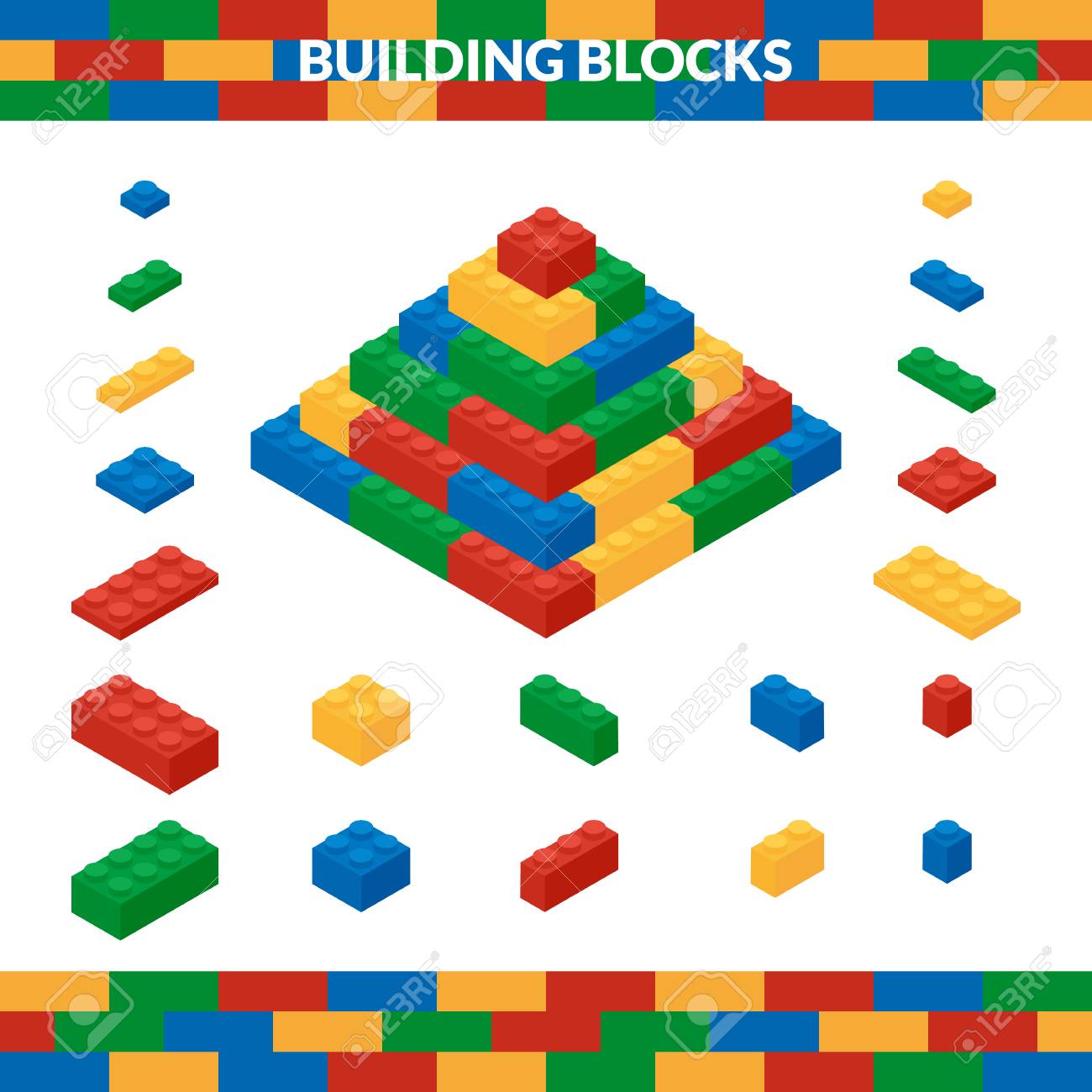 pyramid building blocks