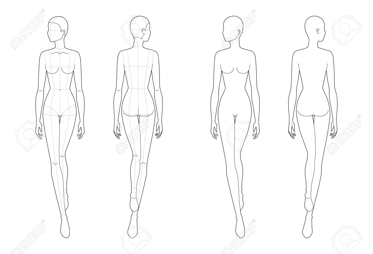 female outfits drawing