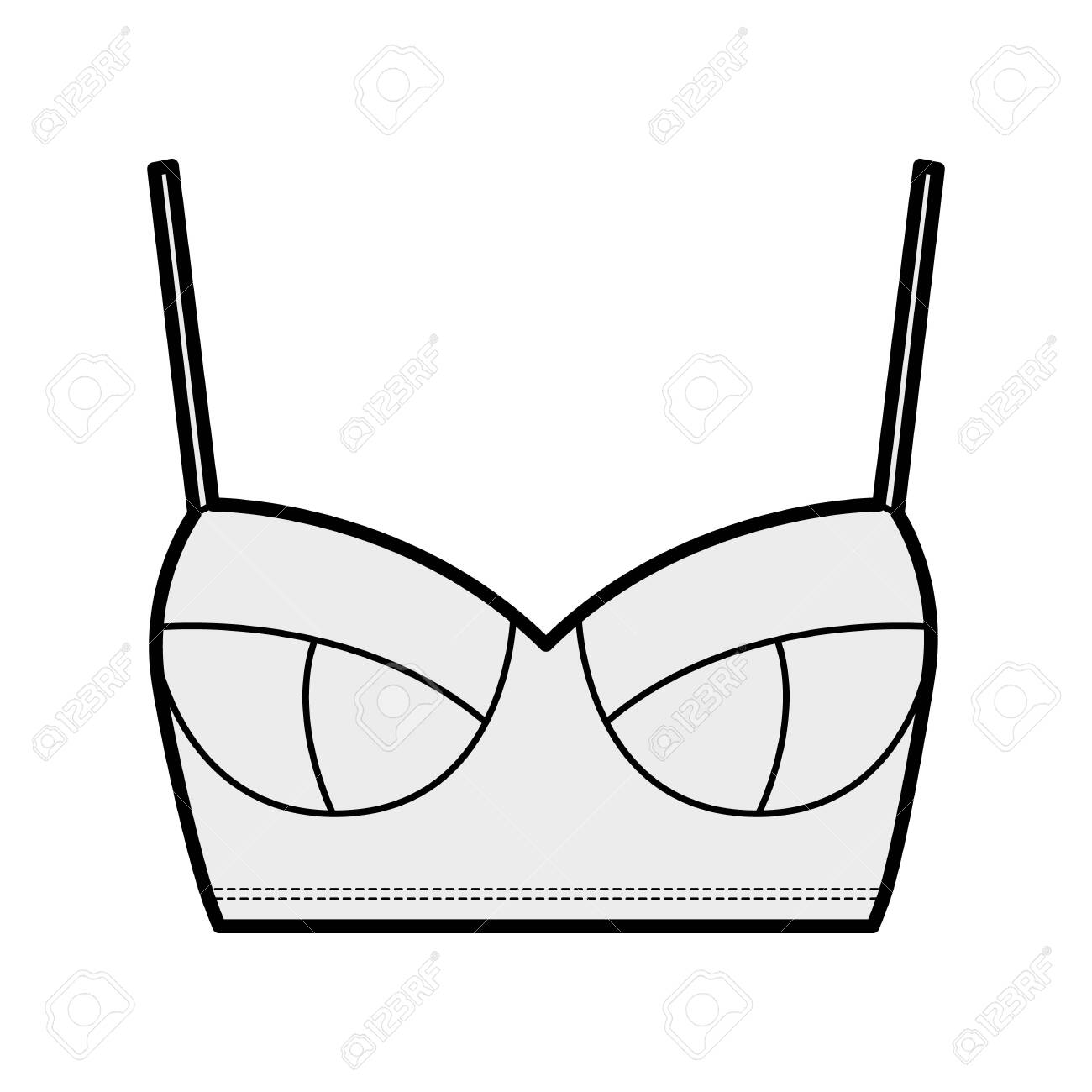 bustier top lingerie