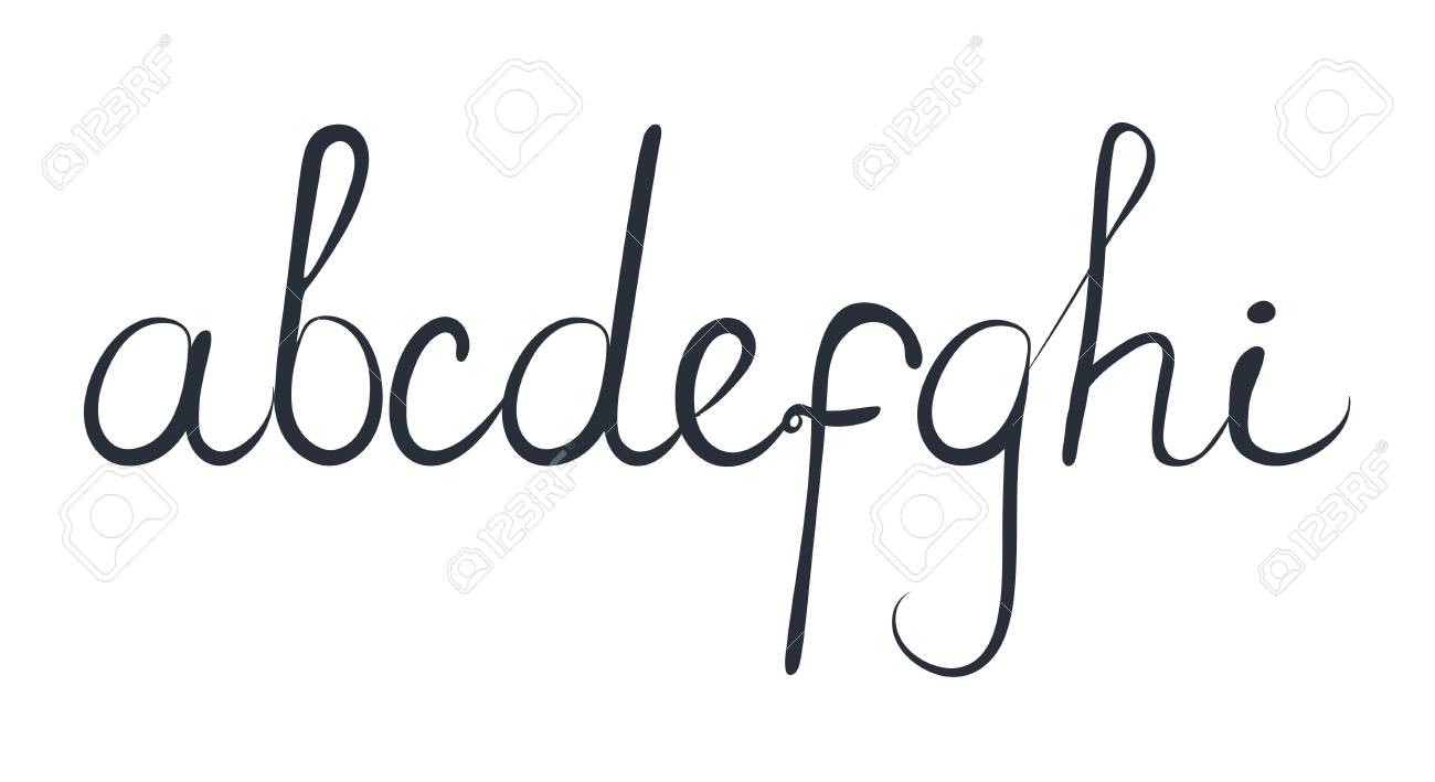 Handgezeichnete Schriftsatz Typografie Alphabet Fur Ihre Entwurfe Logo Schrift Web Banner Karte Hochzeitseinladung Lizenzfrei Nutzbare Vektorgrafiken Clip Arts Illustrationen Image