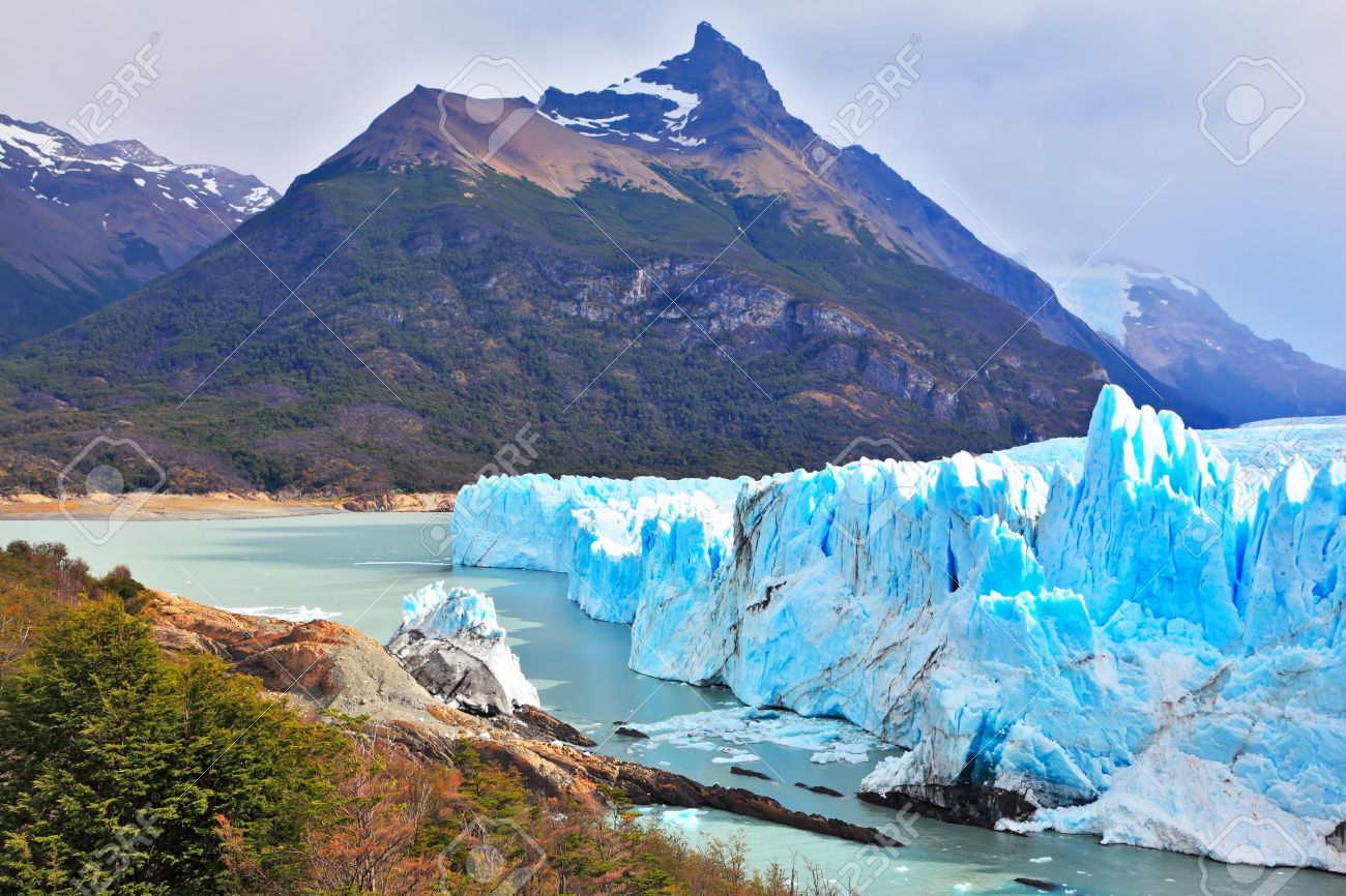 Los Glaciares National Park In Argentina Sunny Summer Day Colossal Perito Moreno Glacier In Lake Argentino Stock Photo Picture And Royalty Free Image Image