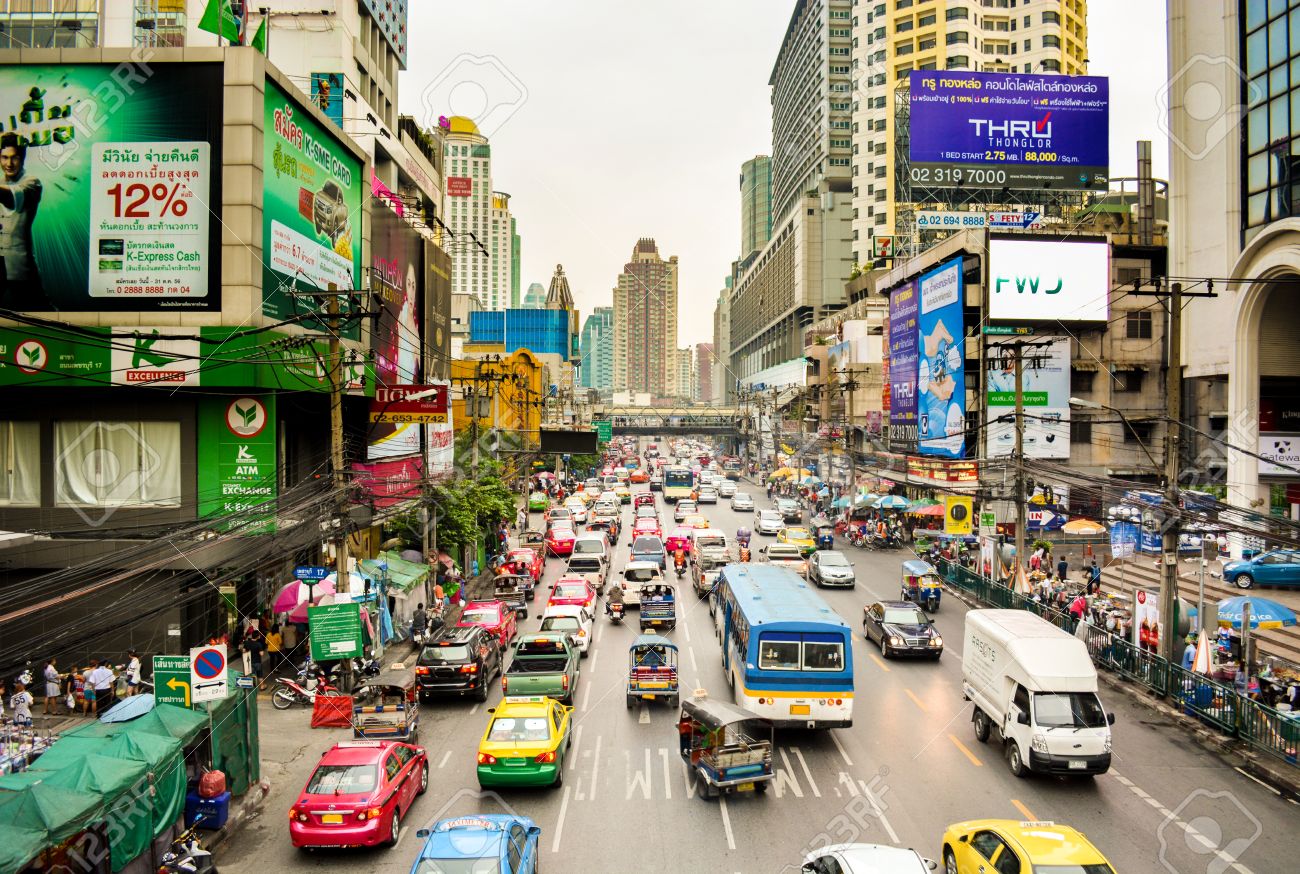 Streets of Bangkok, Thailand - 49261119 Streets of Bangkok, Thailand - 49261119