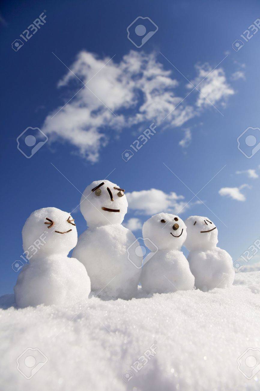 雪だるま の写真素材 画像素材 Image