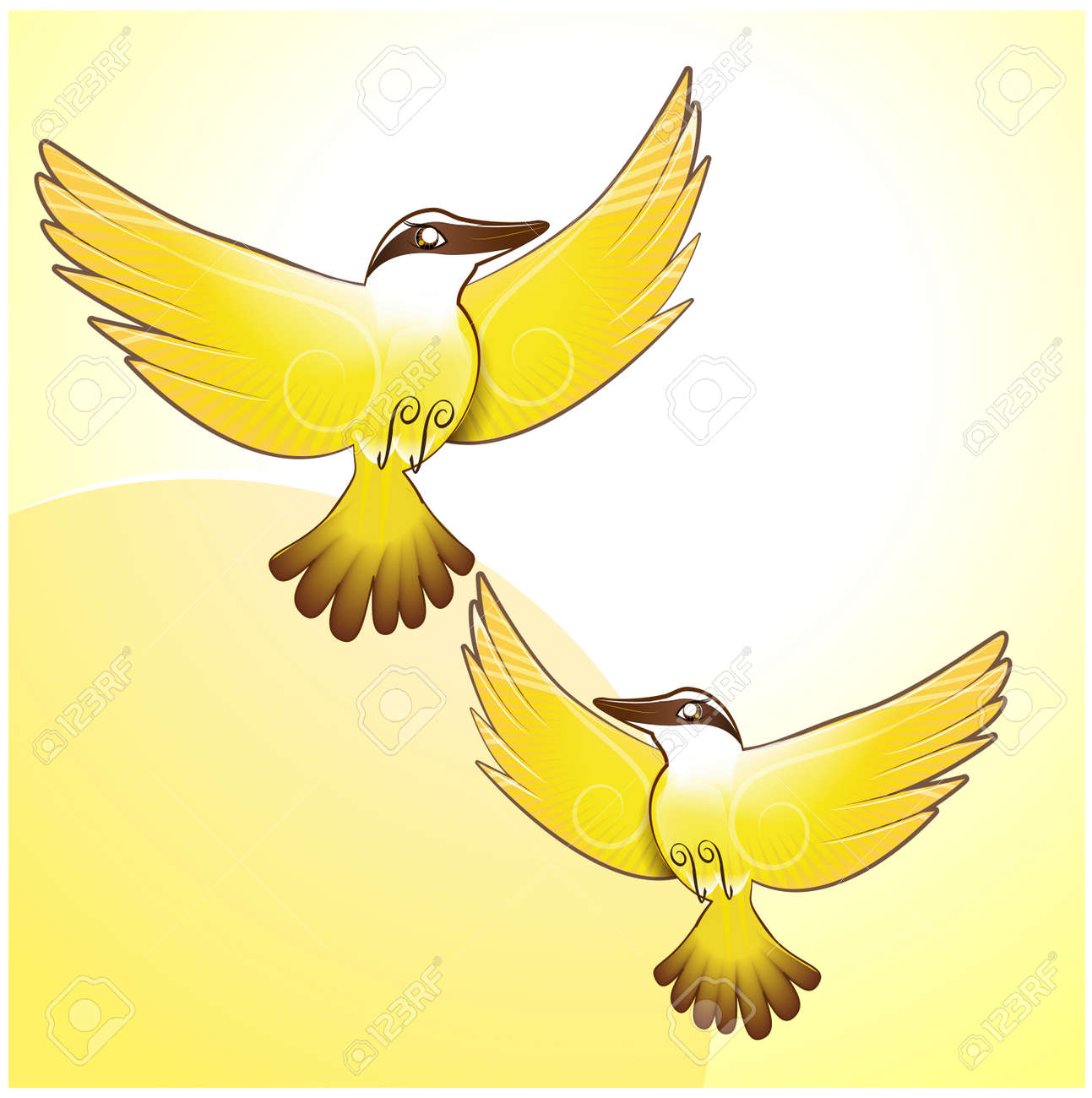 Bem Te Vi Cute Yellow Bird Illustration Vector - 166722174 Bem Te Vi Cute Yellow Bird Illustration Vector - 166722174