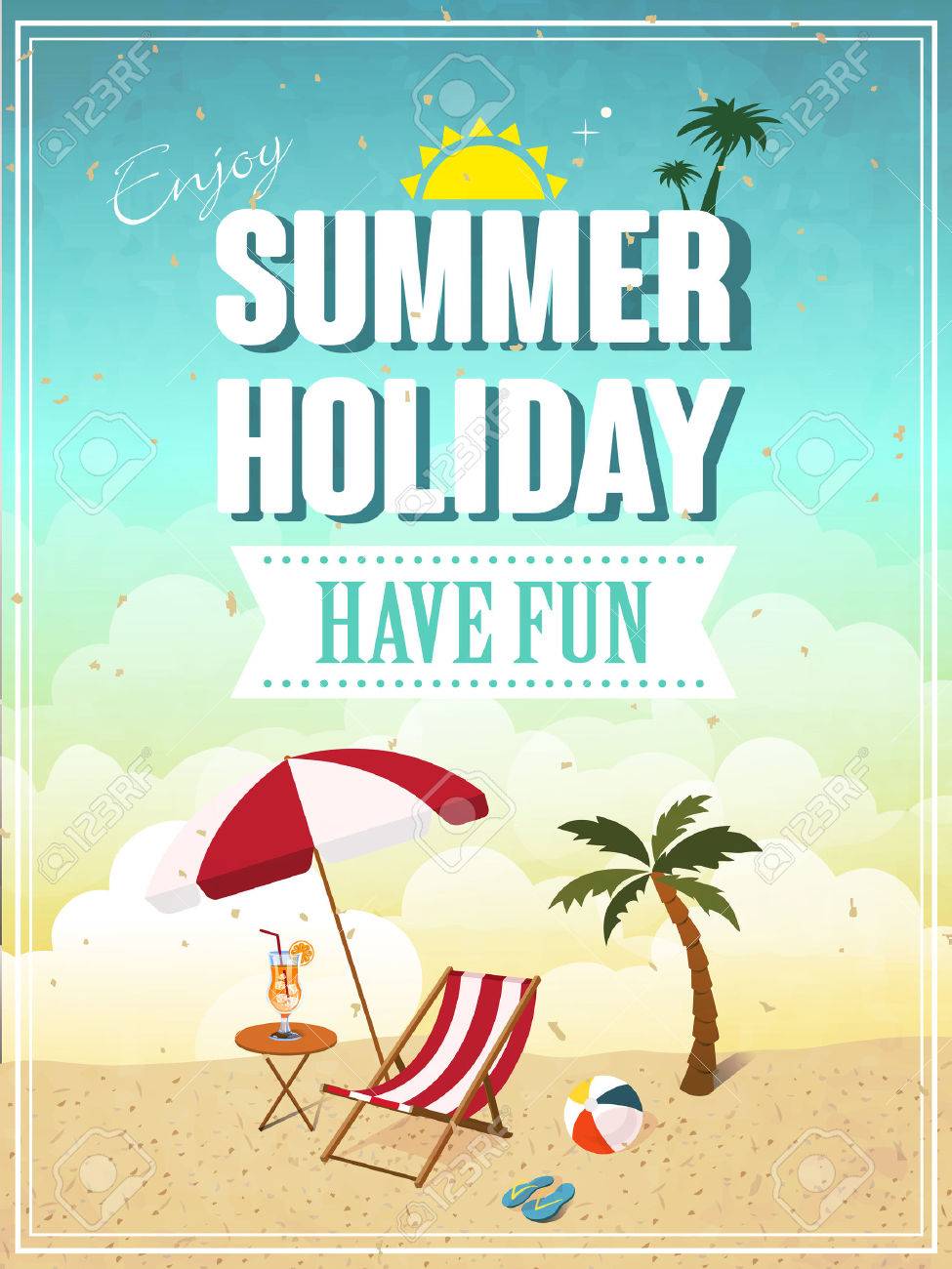 holiday poster template