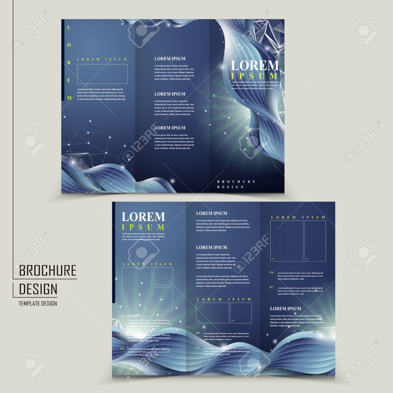 tri fold brochure samples