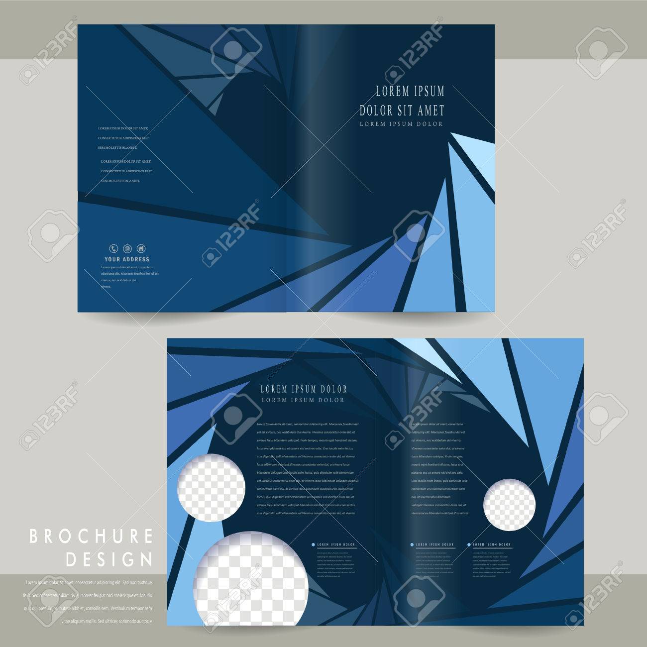 half fold templates