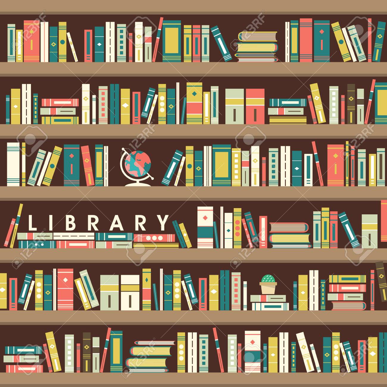 Bibliothèque Illustration De La Scène Dans Le Style De Design Plat Clip Art Libres De Droits , Vecteurs Et Illustration. Image 35380761.
