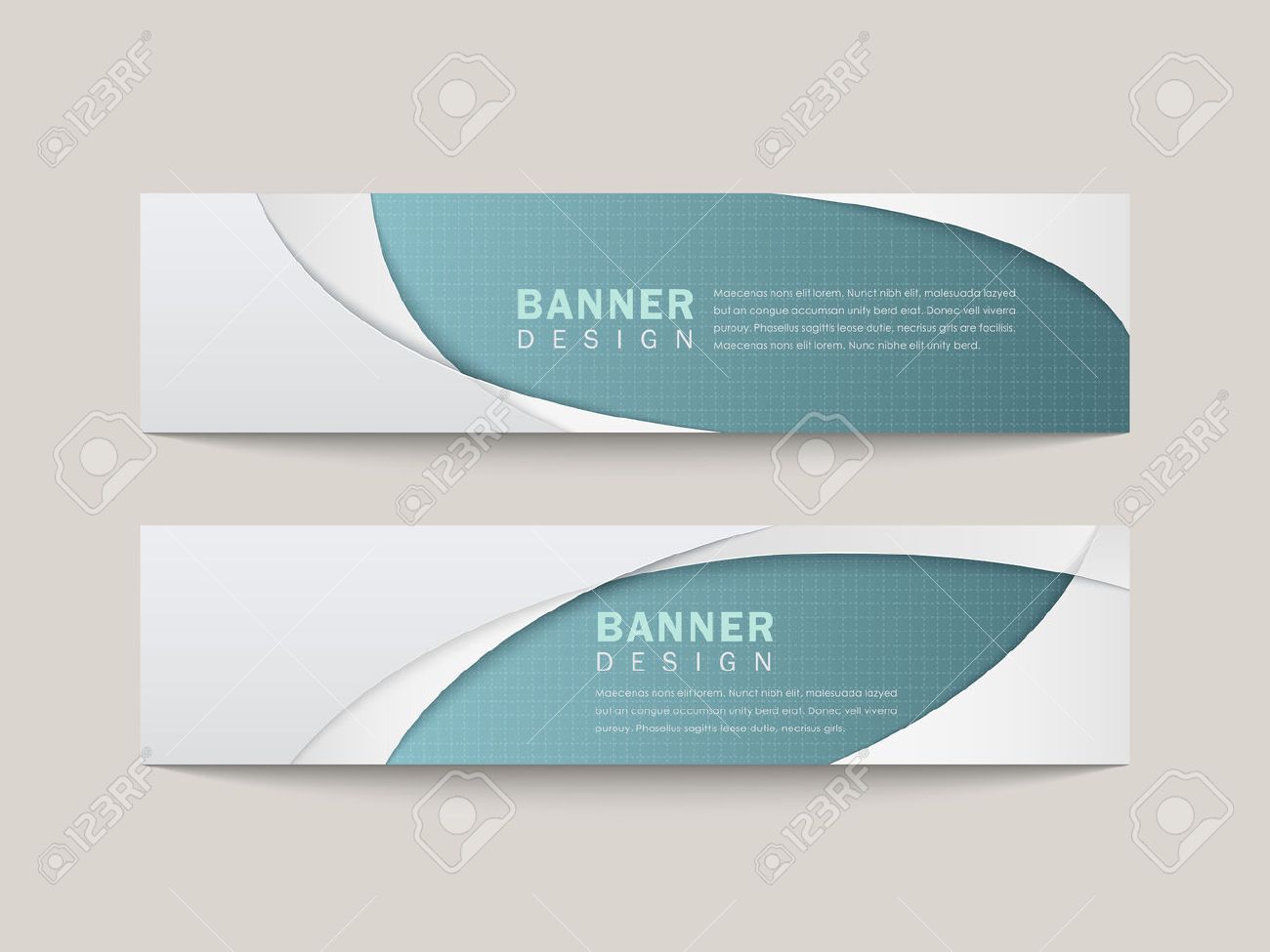 blue arc design