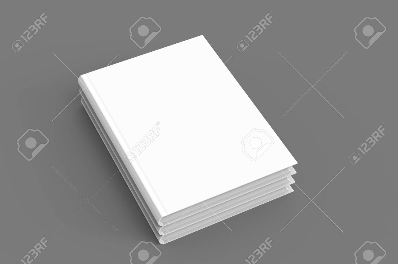 hardcover books template stack of blank books mockup for design
