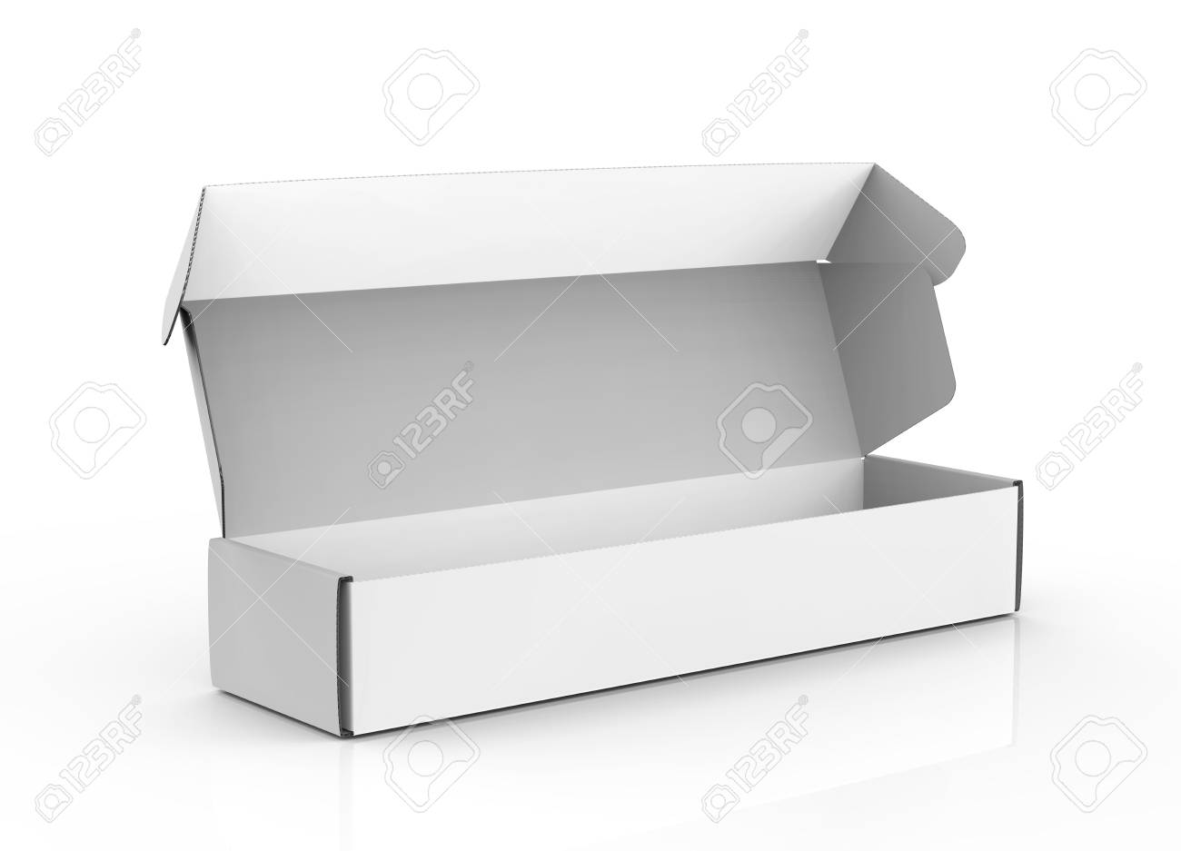 Download Blank Paper Box Mock Up Packaging Elements For Design Uses In Stock Photo Picture And Royalty Free Image Image 82264442