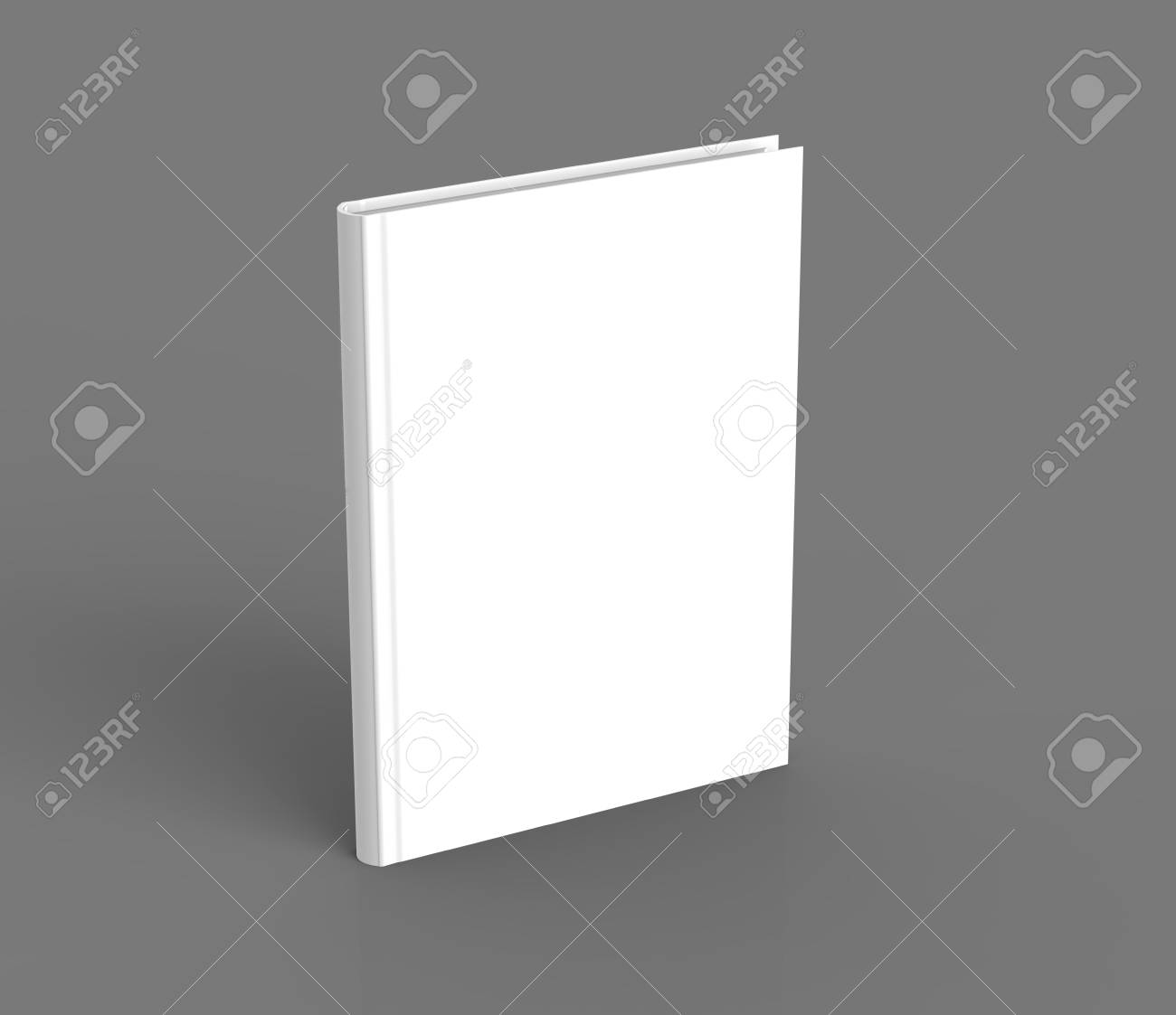hardcover book template blank standing book mockup for design