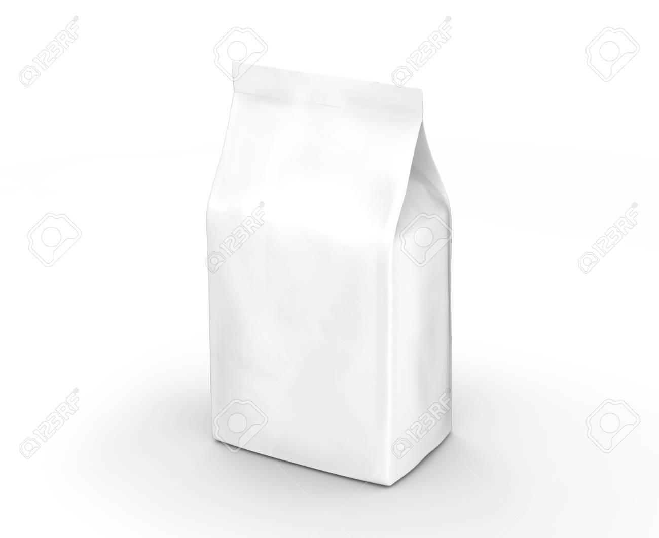 Download Coffee Bean Package Mockup Blank Pearl White Bag Template In Stock Photo Picture And Royalty Free Image Image 82755786 PSD Mockup Templates
