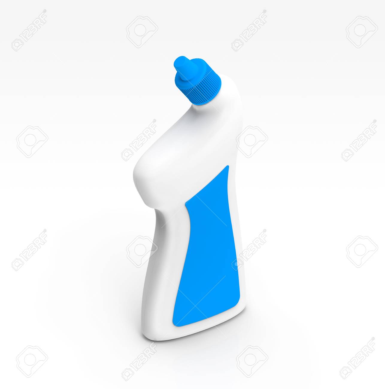 toilet cleaner container mockup blank detergent template in stock