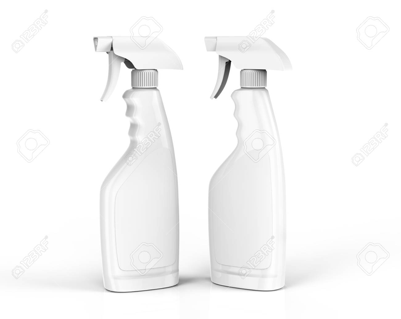Download Glass Cleaner Mockup Blank White Spray Bottle Set With Label Stock Photo Picture And Royalty Free Image Image 86909753