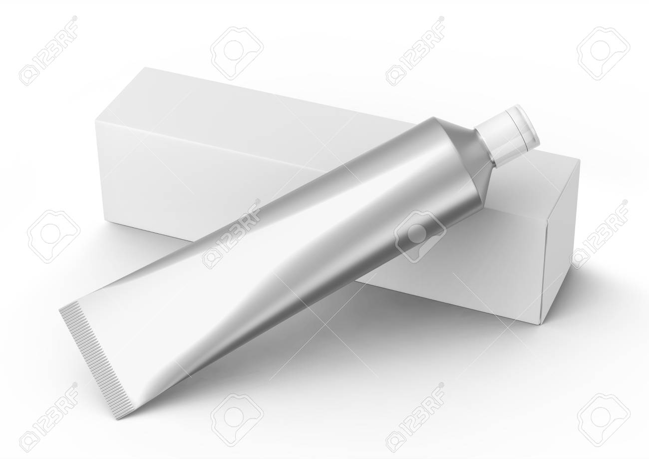 Download Blank Toothpaste Mockup Paste Tube With Paper Box In 3d Render Stock Photo Picture And Royalty Free Image Image 88750260