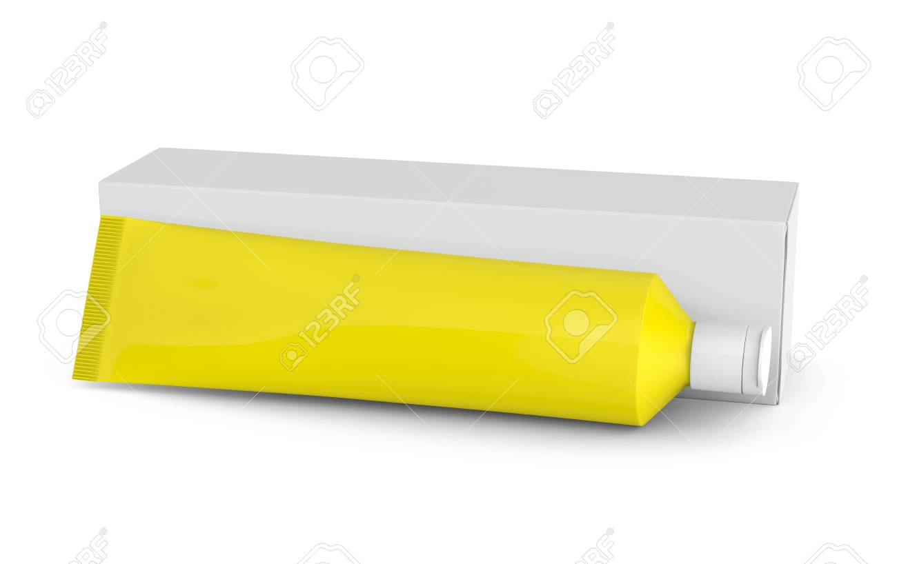 Download Blank Toothpaste Mockup Paste Tube With Paper Box In 3d Render Stock Photo Picture And Royalty Free Image Image 88750410 Yellowimages Mockups