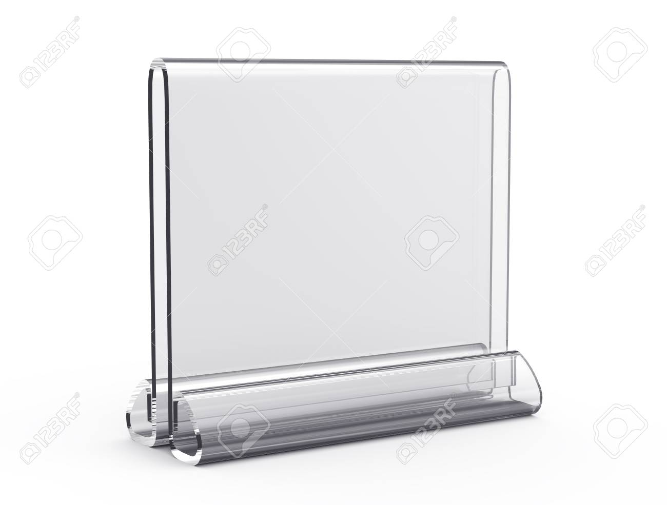 Download Acrylic Stand Mockup 3d Render Transparent Table Stand Stand Square Stock Photo Picture And Royalty Free Image Image 97269165