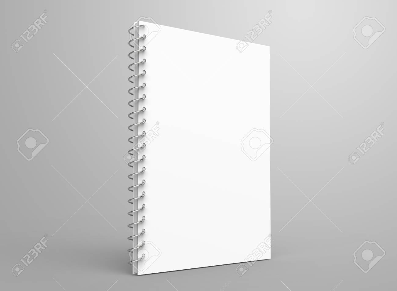 Download Blank Notepad Mockup 3d Render Stand Spiral Notebook With Empty Stock Photo Picture And Royalty Free Image Image 97269811