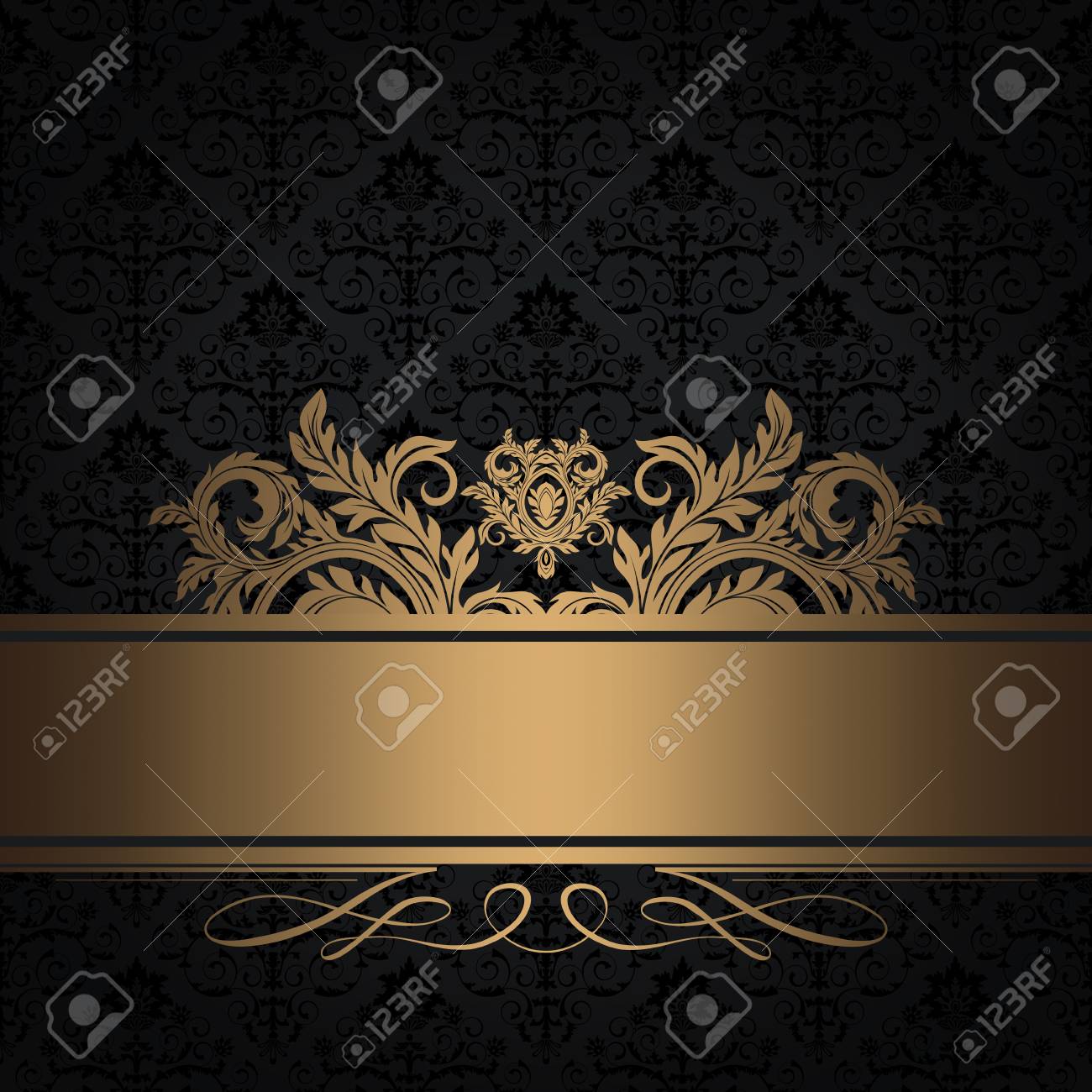vintage background with decorative