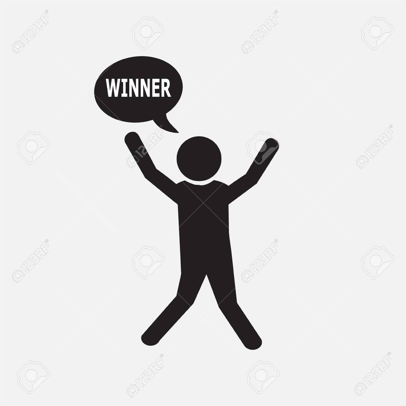 幸せな動きベクトル図を手足を持つ男のイラスト素材 ベクタ Image 幸せな動きベクトル図を手足を持つ男のイラスト素材 ベクタ Image