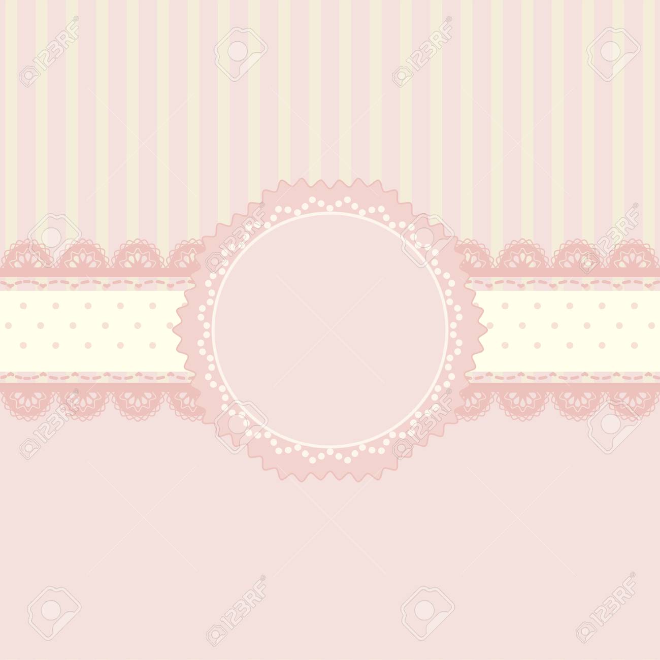 ピンクとレース リボン背景ヴィンテージスタイル グリーティング カード テンプレートや背景のイラスト素材 ベクタ Image ピンクとレース リボン背景ヴィンテージスタイル グリーティング カード テンプレートや背景のイラスト素材 ベクタ Image