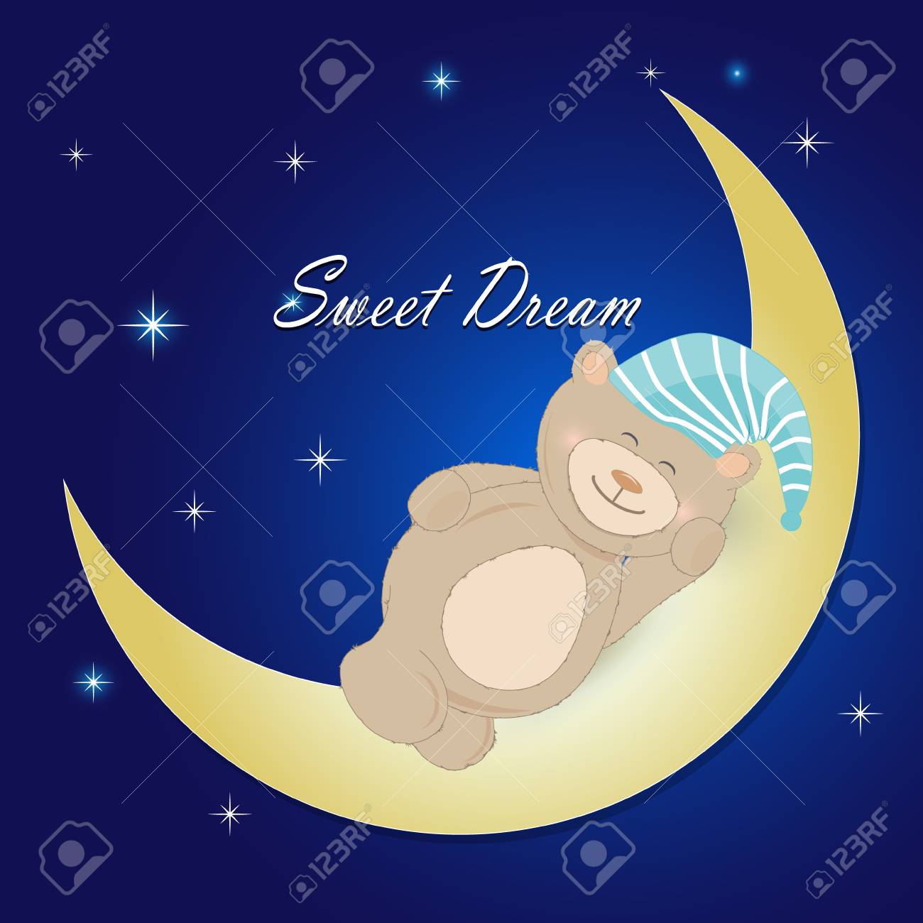 sweet dreams teddy bear
