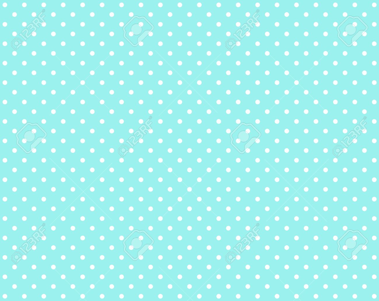 White Dots On The Background In Light Blue Stock Photo Picture