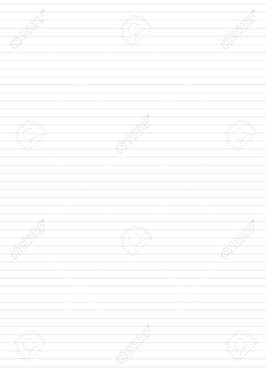 seamless white paper template with lines for notes lines template