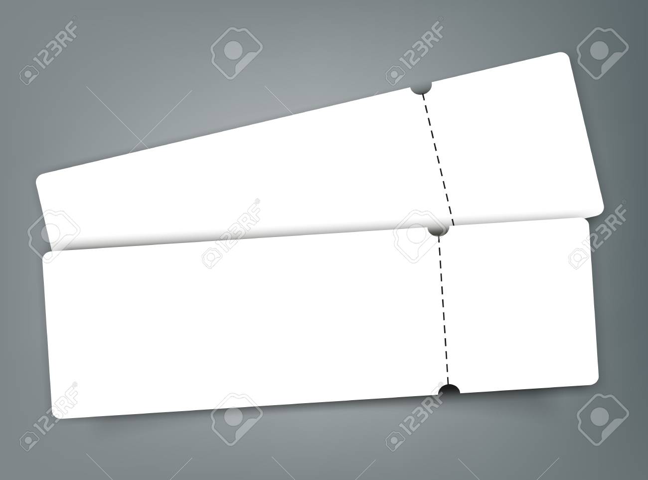 blank event concert ticket